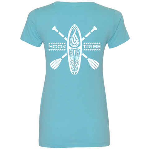 Women's Safe Passage V-Neck Tee - Hook Tribe
