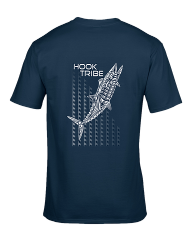 Men's Surfing Kingfish T-Shirt - Hook Tribe