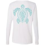 Women's Honu L/S Performance Tee - Hook Tribe