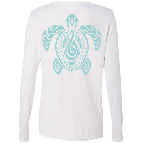 Women's Honu L/S Performance Tee - Hook Tribe