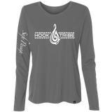 Women's Leaping Dolphin L/S Performance Tee - Hook Tribe