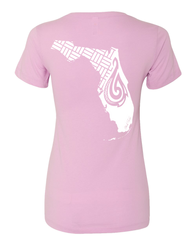 Women's Sunshine State of Mind V-Neck Tee - Hook Tribe