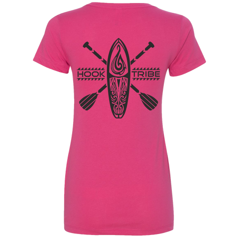 Women's Safe Passage V-Neck Tee - Hook Tribe