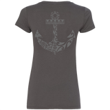 Women's Anchors Away V-Neck Tee - Hook Tribe