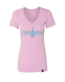 Women's Honu V-Neck Tee - Hook Tribe