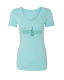 Women's Honu V-Neck Tee - Hook Tribe