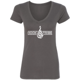 Women's Leaping Dolphin V-Neck Tee - Hook Tribe