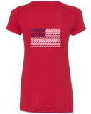Women's Hook Tribe Nation V-Neck Tee - Hook Tribe