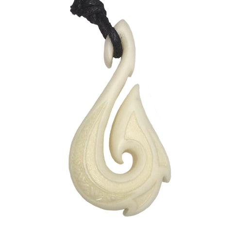 Maori Fishhook Pendant Necklace - Hook Tribe