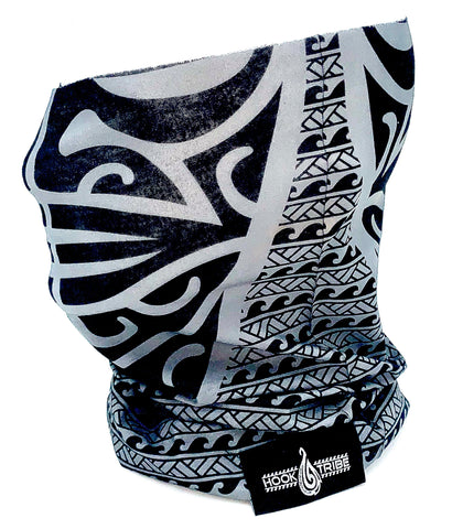 Warrior Multifunctional Bandana - Black/Grey