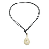 Maori Fishhook Pendant Necklace - Hook Tribe